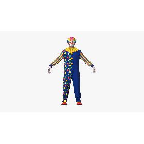 Clown Costume 3D model